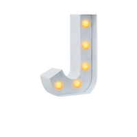 Lettre Lumineuse J