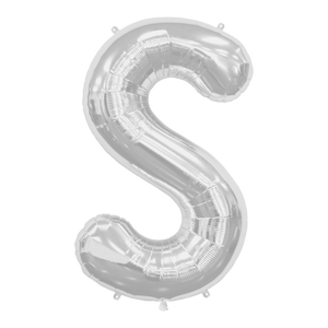 Ballon Lettre S Argent 90 cm