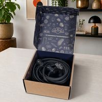 Guirlande Guinguette Noire IP65 10M pour Ampoules E27