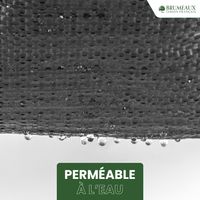 Toile de Paillage 300m2 - 6 rouleaux 50x1m - Epaisseur 130g/m²