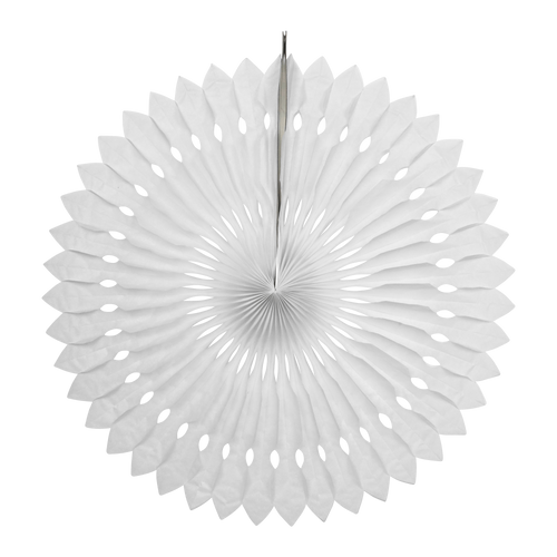 Rosace papier 50 cm Blanc