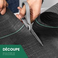 Toile de Paillage 1x50M 130g/m²