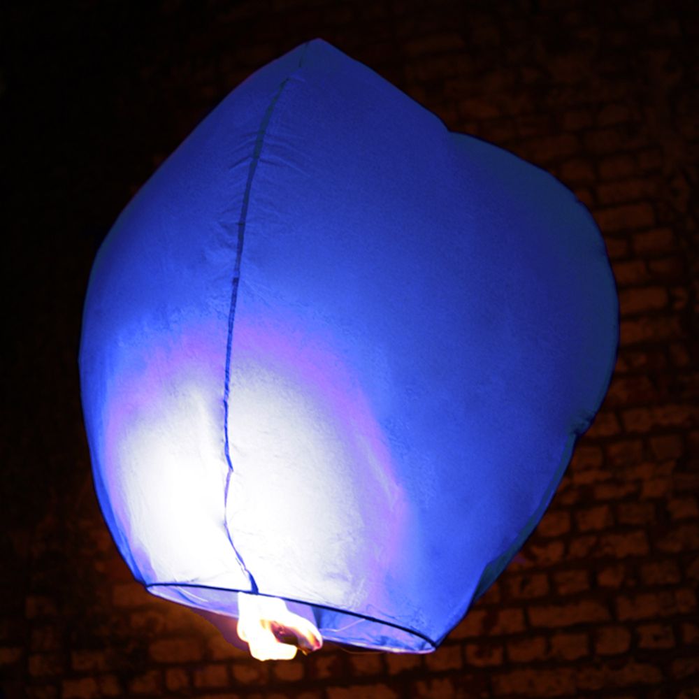 Lanterne volante ballon - Bleu Roi - Jour de Fête - Boutique Jour de fête