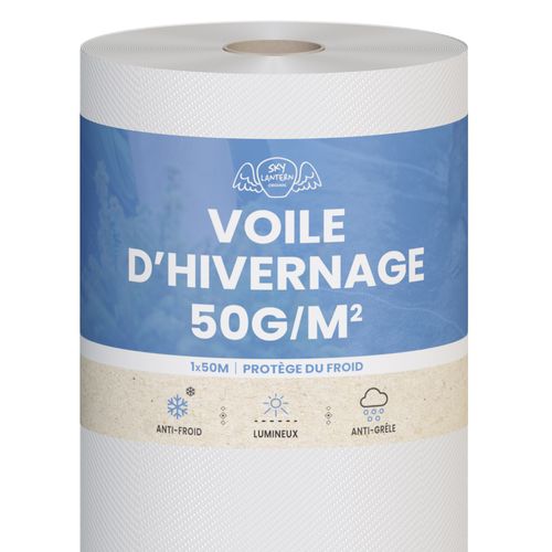 Voile de Protection Hivernale 50M 50g/m²