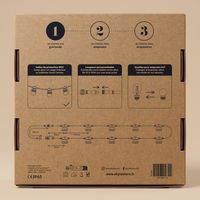 Guirlande Guinguette Noire IP65 10M pour Ampoules E27