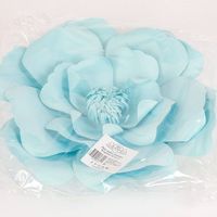 Fleur En Papier Anémone Turquoise 30 cm