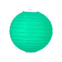 Boule papier 20cm Vert d'eau
