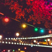 Guirlande Guinguette IP65 30M 90 Bulbes multico