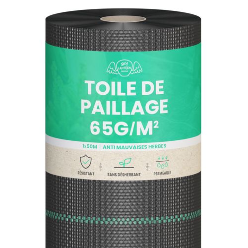 Toile de Paillage 50M 65g/m² - Polypropylène