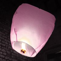 Balloon Rose Pâle x3