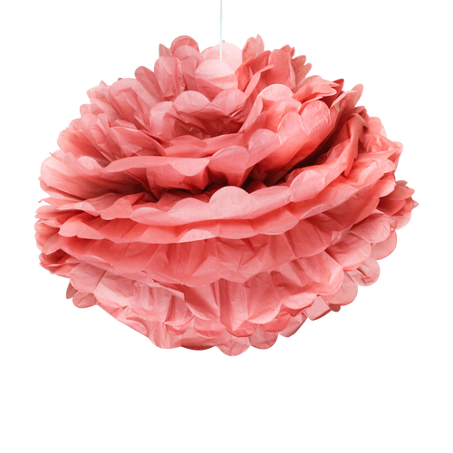 Pompons Rose Blush 50cm x2