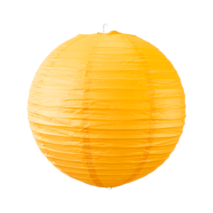 Boule papier 30cm Orange