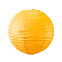 Boule papier 30cm Orange
