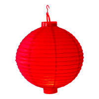 Lampion LED Rouge
