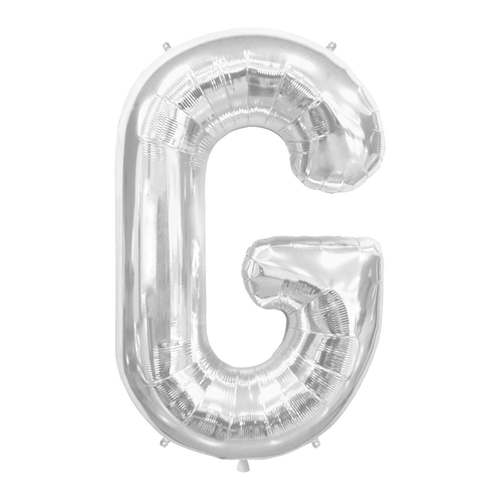 Ballon Lettre G Argent 90 cm