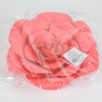 Fleur En Papier Rose Ancienne Rouge 30 cm