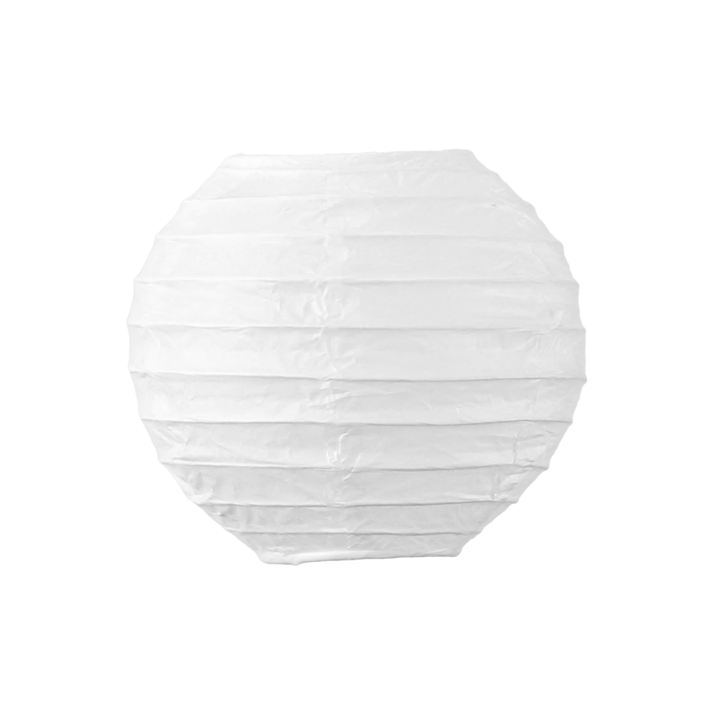 Boule Papier 10cm Blanc