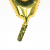 Ballon Chiffre 7 Or 35 cm