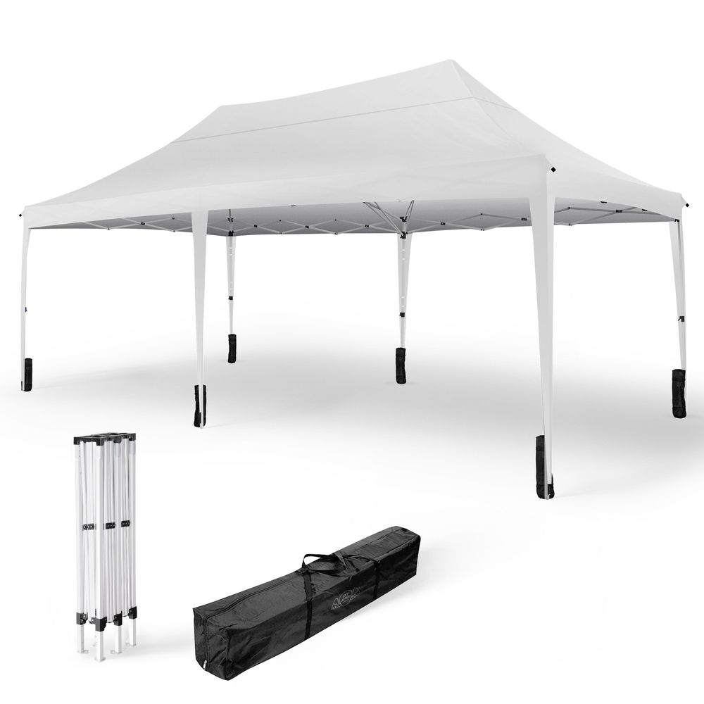 Tente Pliable 3x6m 160 g/m2 Blanc