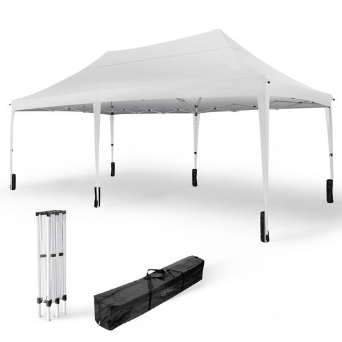 Tente Pliable 3x6m 160 g/m2 Blanc