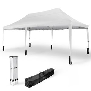 Tente Pliable 3x6m 160 g/m2 Blanc