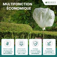 Voile de Protection Hivernale 50M 50g/m²