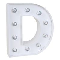 Lettre Lumineuse D