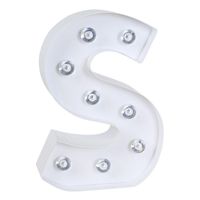 Lettre Lumineuse S