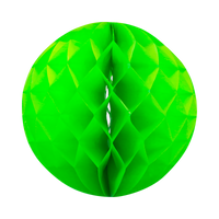 Boule chinoise alvéolée 40 cm Vert