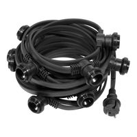 Kit Guirlande Guinguette 30m IP 65 Multicolore