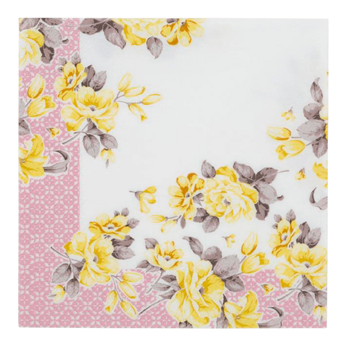 Serviette Papier Fleurs multicouleur x20
