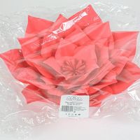 Fleur En Papier Gardénia Rouge 30 cm