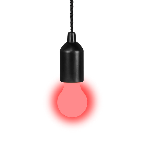 Suspension Ampoule Clic Clac Rouge