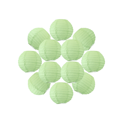 Lot de 12 Boules Japonaises Jade 10 cm