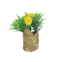 Sachet À Fleur Fausse fleur Jutte Jaune