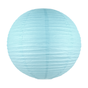 Boule papier 50 cm Bleu Ciel