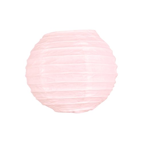 Boule papier 10cm Rose pâle