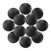 Lot de 12 Boules Japonaises Noires 50 cm