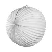 Lampion rond 36 cm Blanc