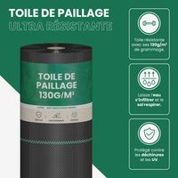 Toile de Paillage 1x50M 130g/m²