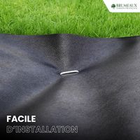 Feutre géotextile non tissé de 50m² Épaisseur 150g/m²