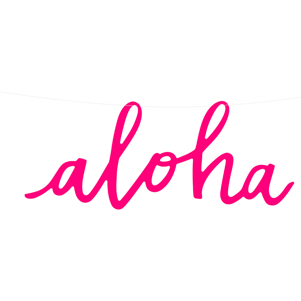 Guirlande Aloha Rose Fuchsia