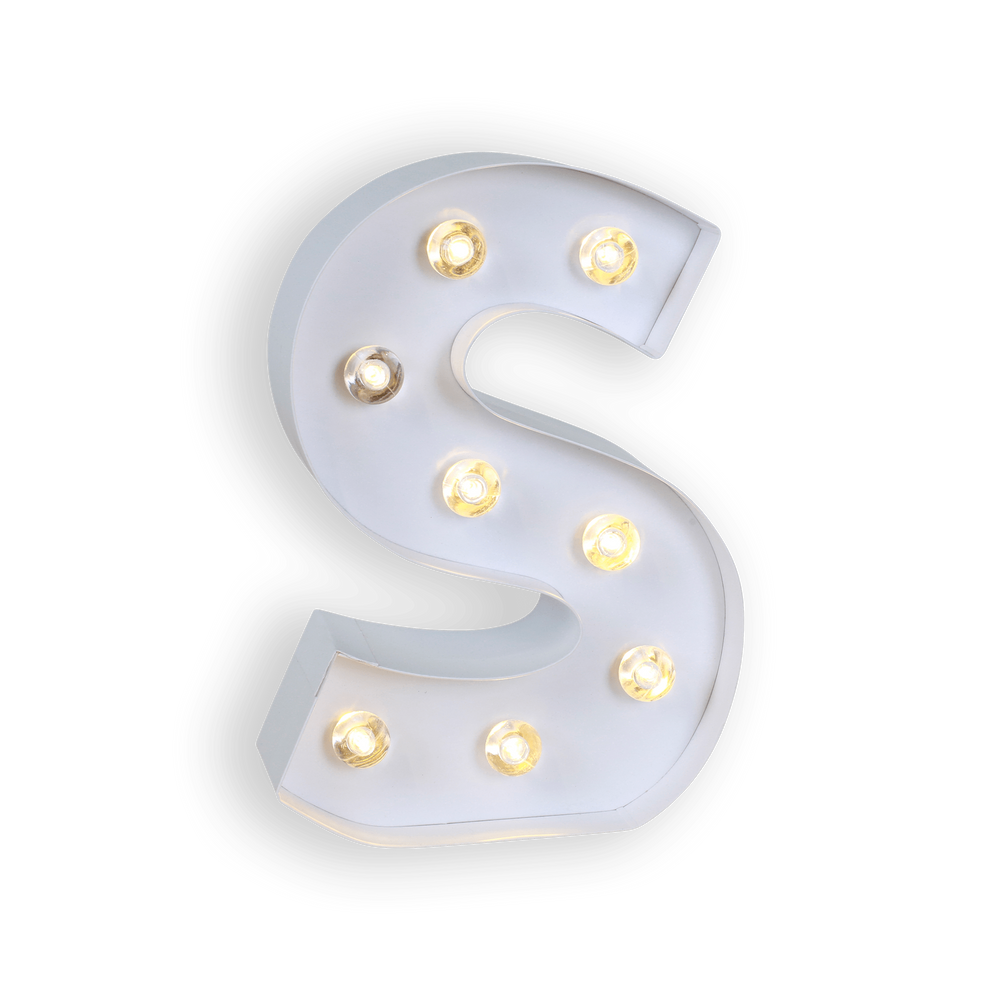 Lettre Lumineuse S