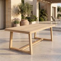 Table de Jardin Elise Bois Acacia Effet Teck - 8 Places