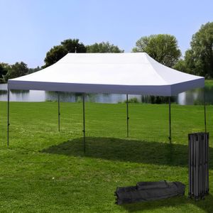 Barnum Pliant 3x6m imperméable 320g/m2 Blanc