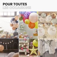 Lot de 12 Boules Japonaises Vert d'Eau 10 cm