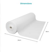 Tenture Mariage 100% Polyester Blanc 100 M