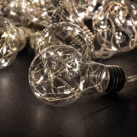 Guirlande Ampoule micro-led 10 ampoules 5 m avec prise