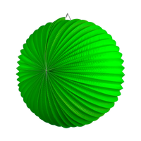 Lampion rond 36 cm Vert