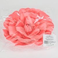 Fleur En Papier Anémone Rouge 20 cm